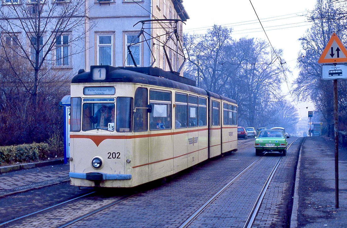 Gotha 202, Bahnhofstraße, 26.02.1991.