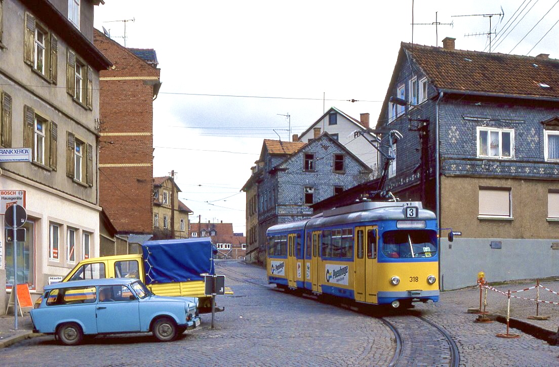 Gotha 318, Reuter Straße, 09.03.1995.

