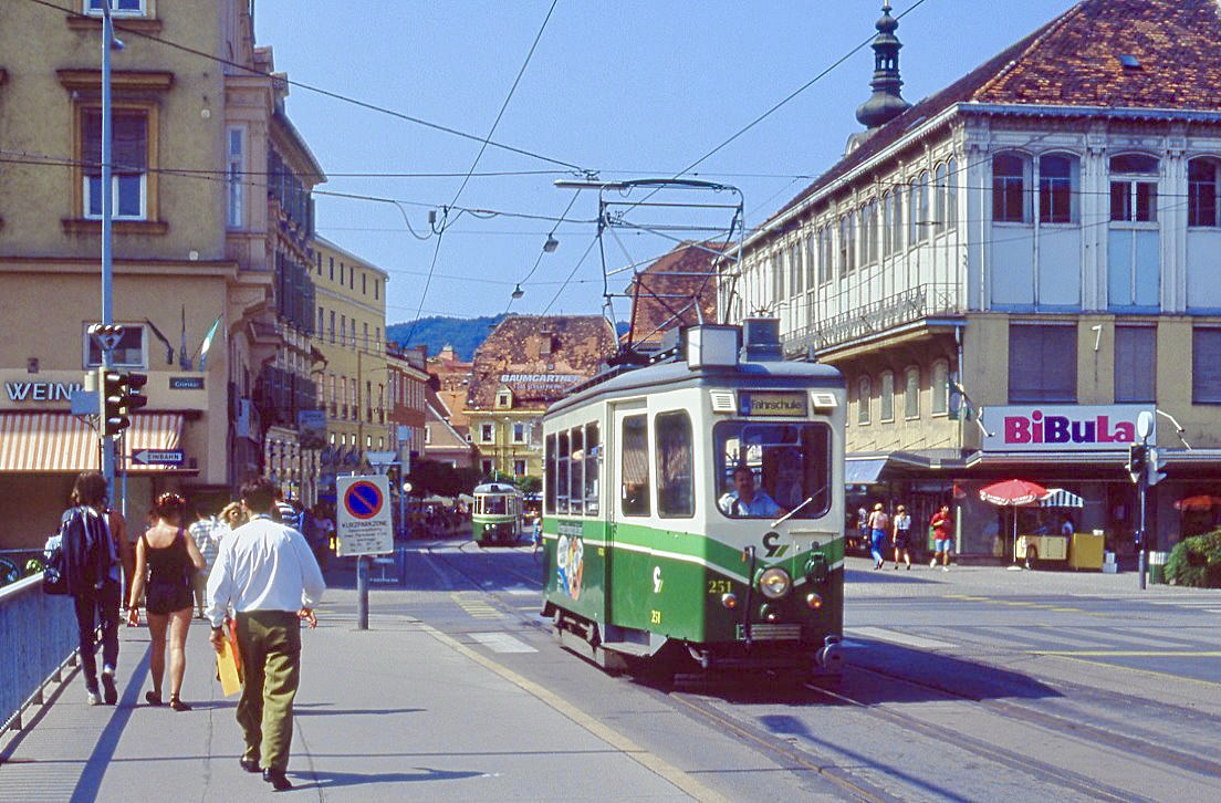 Graz 251, Hauptbrücke, 23.08.1993.