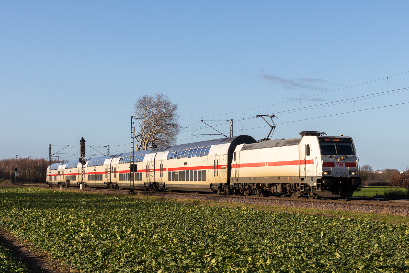 Gruß an den Tf von 146 569-9 bei Bremen Mahndorf am 8.1.23