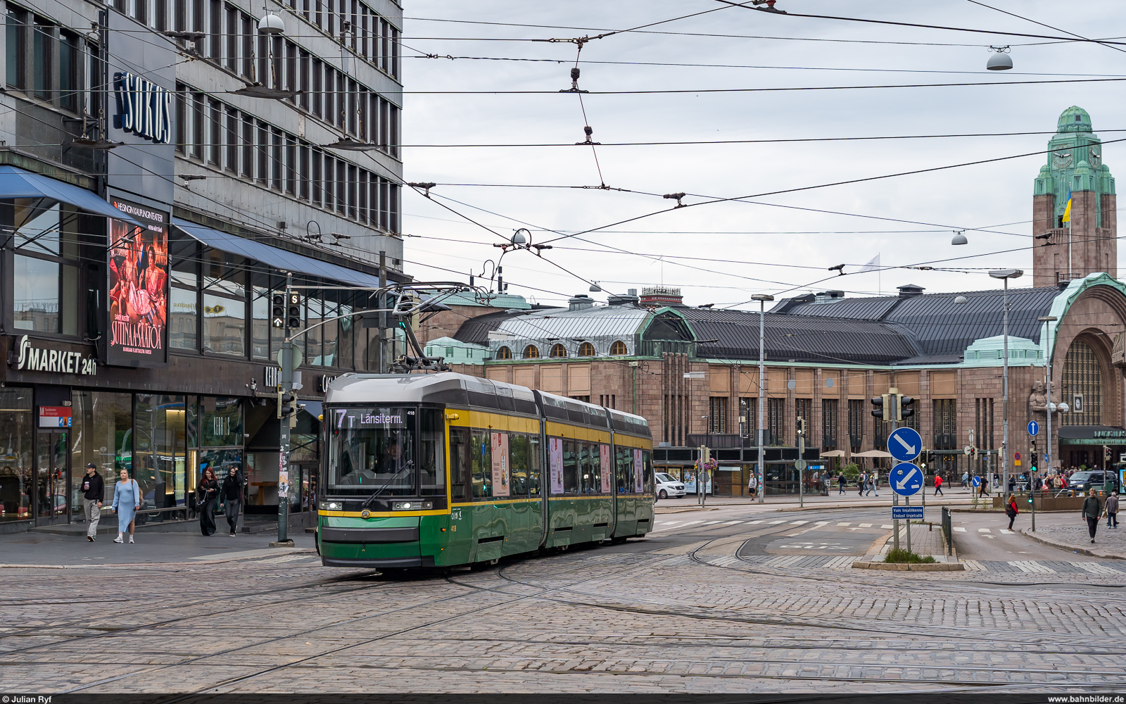 HSL Helsinki Škoda Artic 418 / Kaivokatu, 3. September 2025
