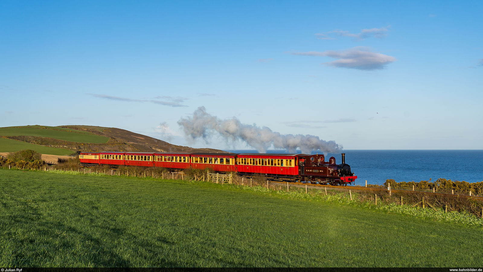 Isle of Man Railway No. 4  Caledonia  / Port Soderick, 13. April 2023