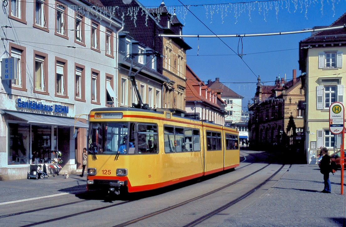 Karlsruhe 125, Durlach Schlossplatz, 02.04.2009.