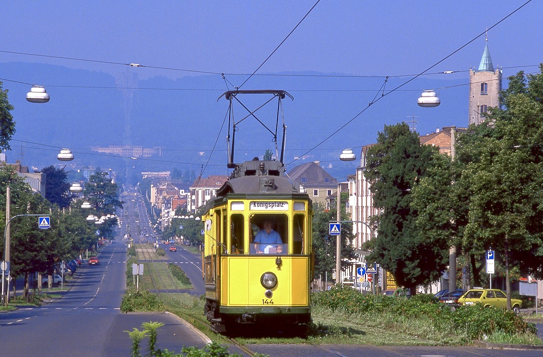 Kassel 144, Wilhelmshöher Allee, 07.08.1988.
