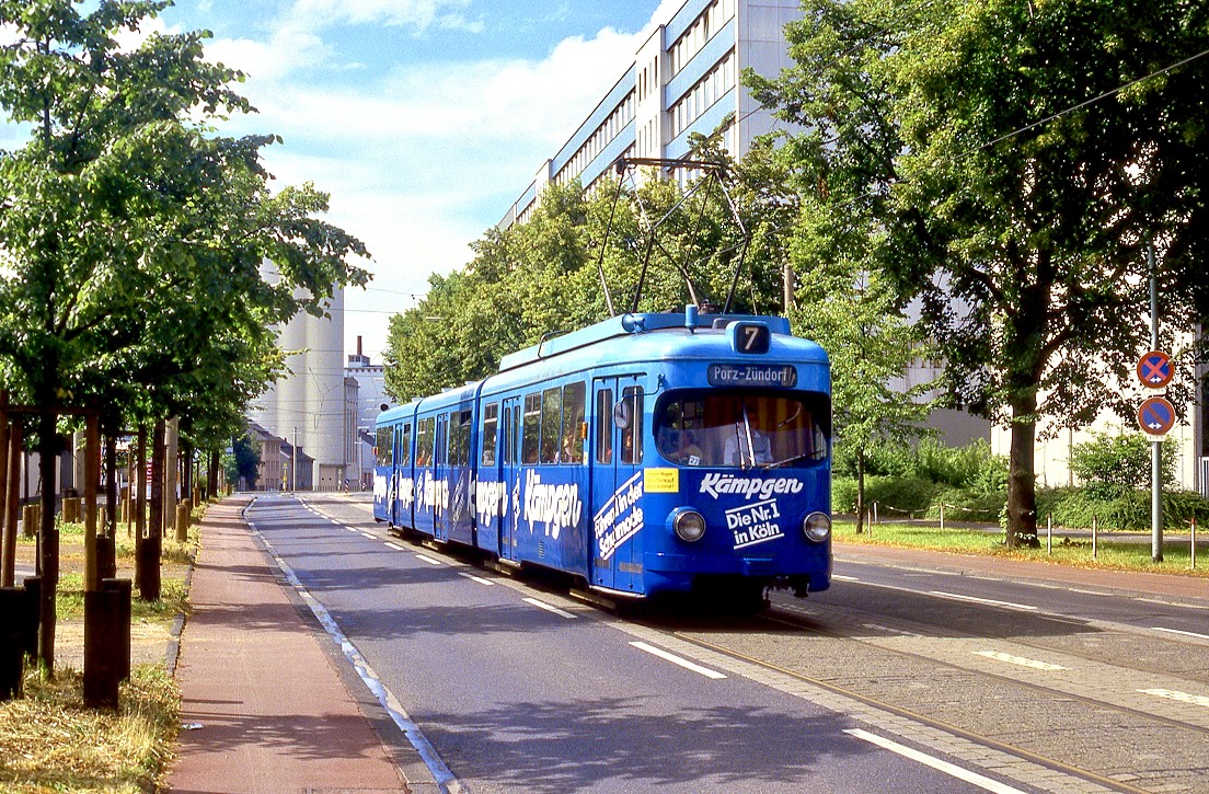 Köln 3702, Siegburger Straße, 19.07.1987.