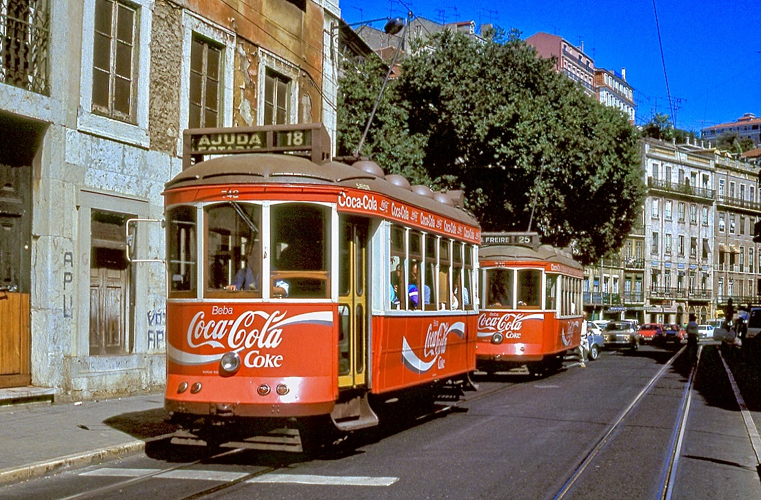 Lisboa 742, 776, Largo do Conde Barão, 09.09.1991.