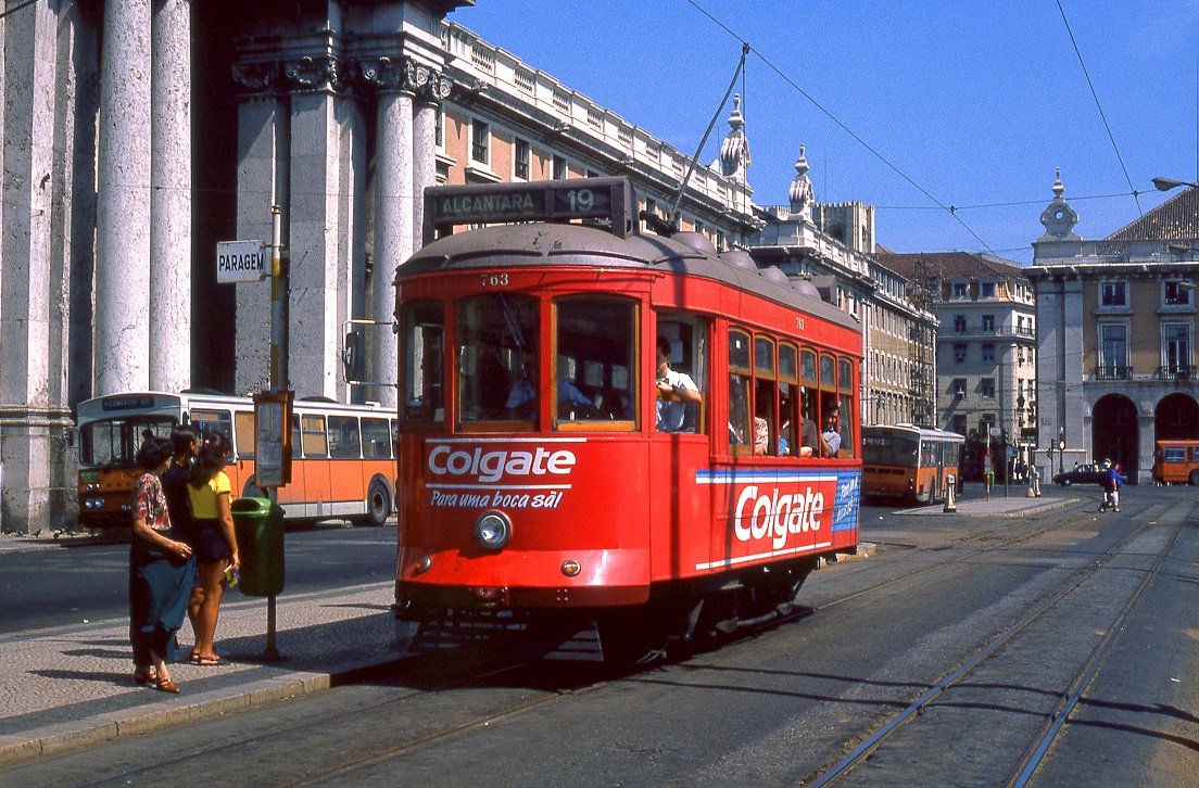 Lisboa 763, Praça do Comércio, 13.09.1990.