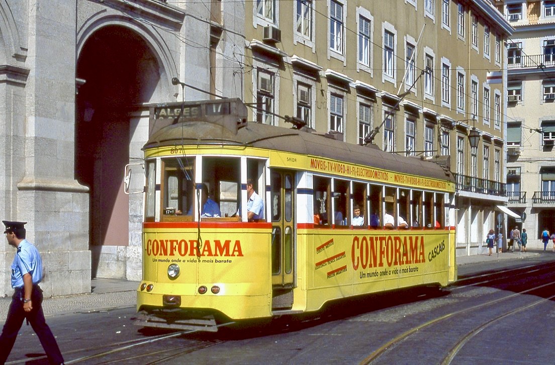 Lisboa, 807, Praça do Comércio, 11.09.1991.