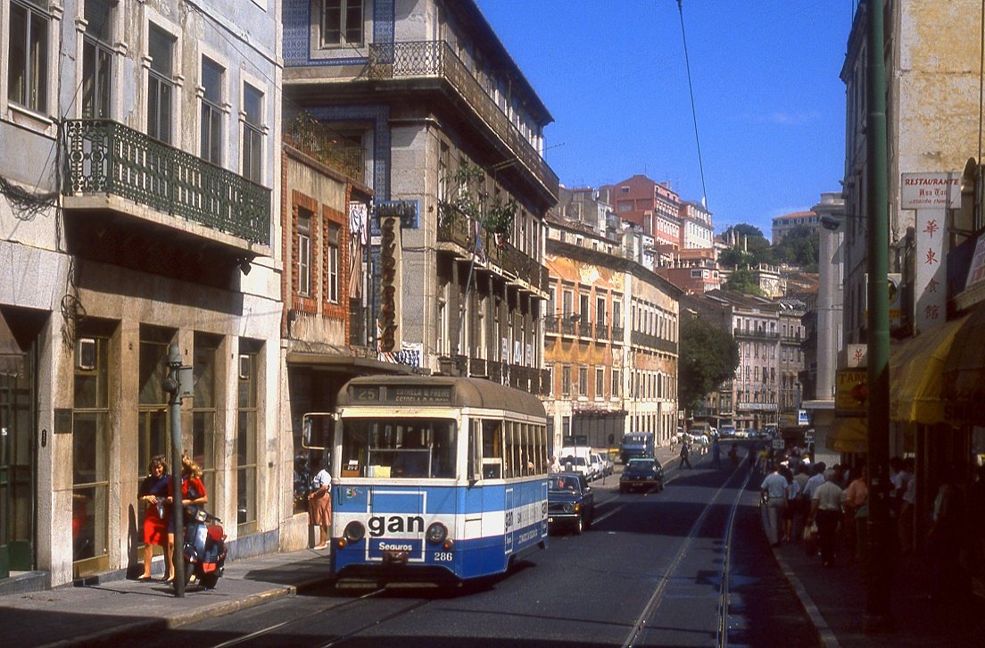 Lissabon 286, Calçada Marquês de Abrantes, 11.09.1990.