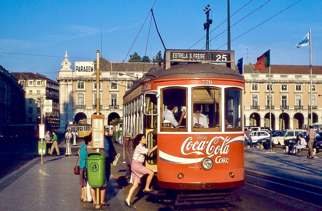 Lissabon 776, Praça do Comércio, 13.09.1990.