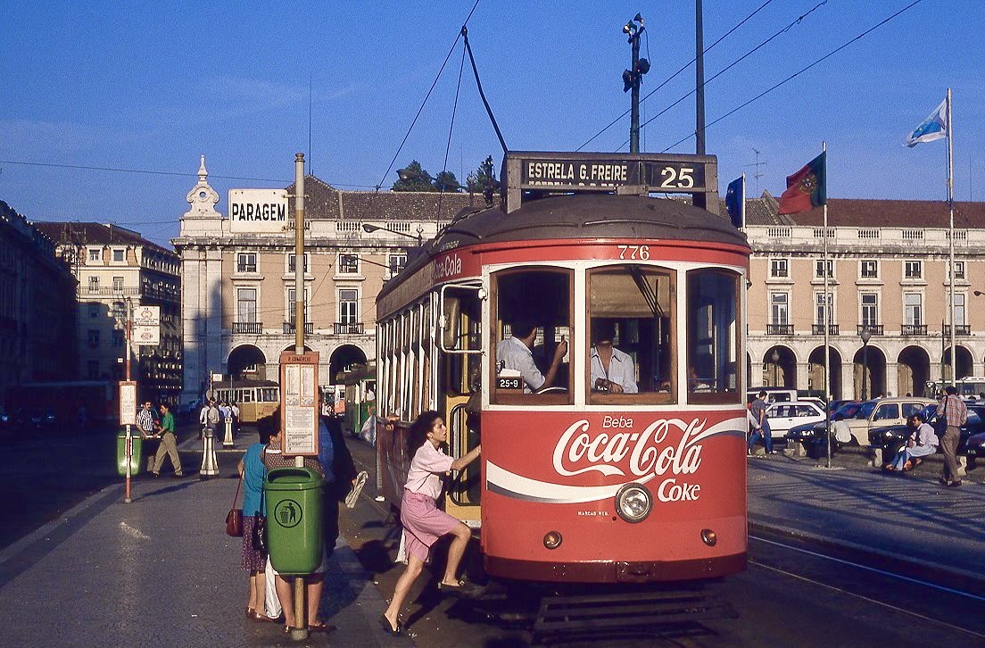 Lissabon 776, Praca do Comercio, 13.09.1990.