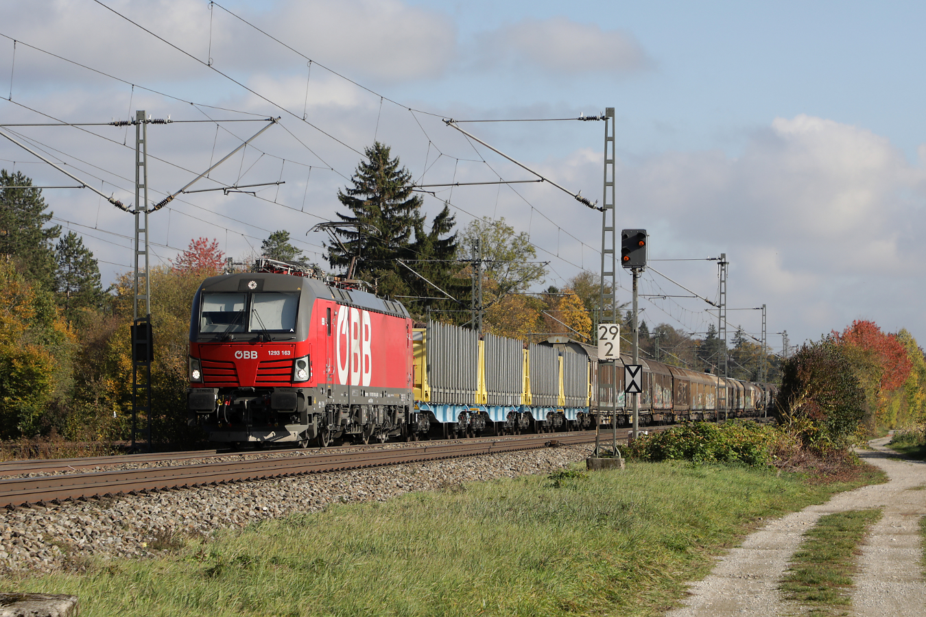 �BB 1293 163 mit gemischtem Anhang bei Eglharting, 29.10.2026