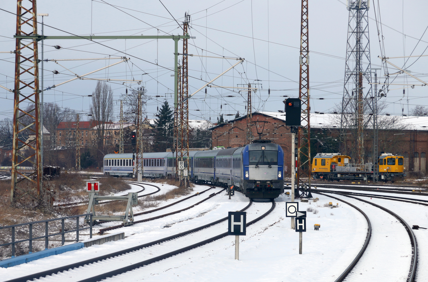PKP Intercity 5 370 009 // Frankfurt (Oder) // 20. Januar 2022