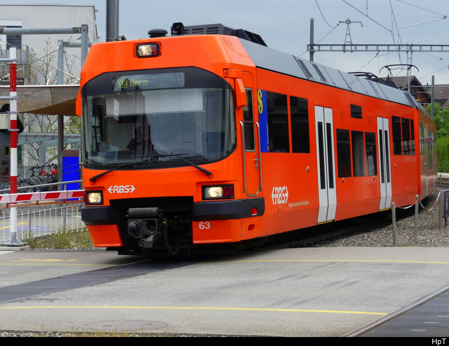 RBS - Be 4/12  63 unterwegs in Schönbühl am 26.04.2025