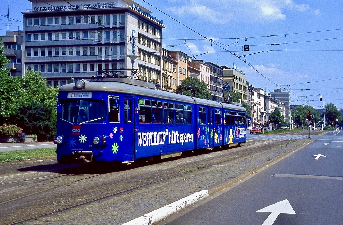 RN OEG 98, Mannheim Kaiserring, 17.06.1989.