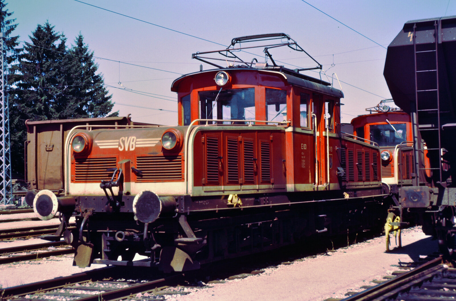 Salzburger Lokalbahnen, Ellok SLB E 63 (03.08.1984)