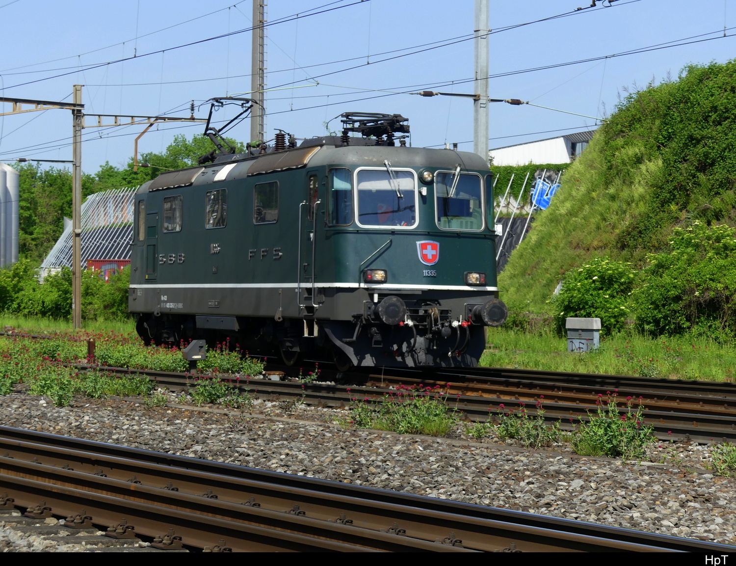 SBB - 420 335 unterwegs in Pratteln am 02.05.2025