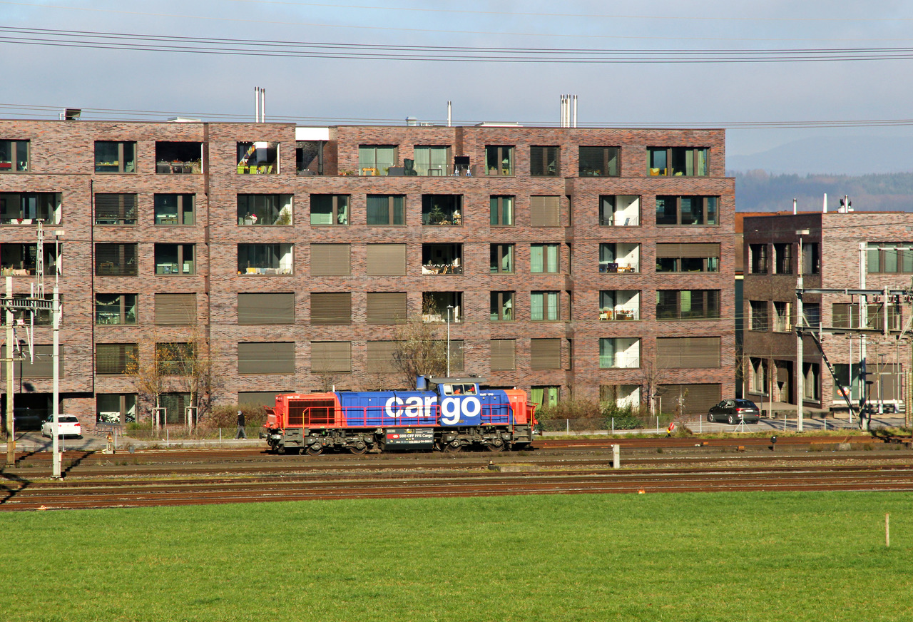 SBB Cargo Am 843 055 // Rheinfelden (CH) // 18. Dezember 2023