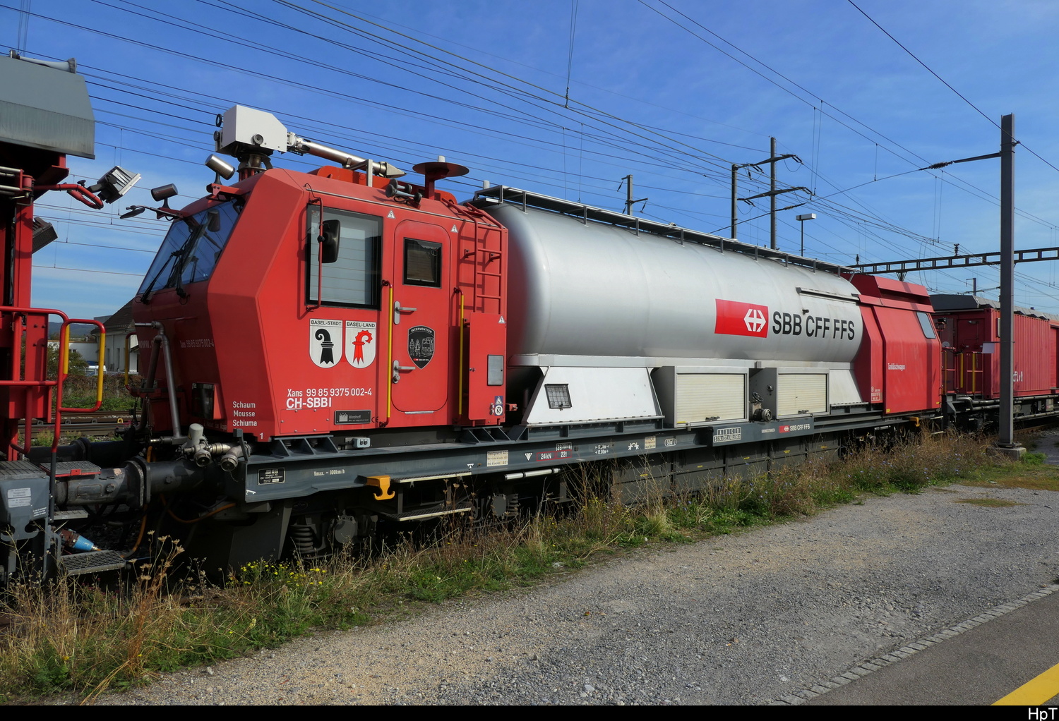 SBB - LRZ / Xans 99 85 93 75 002-4 unterwegs in Pratteln am 07.10.2026