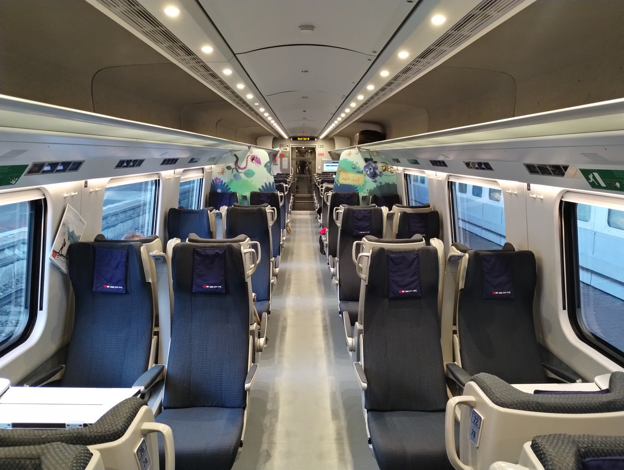 SBB RABe 503 (auch bekannt als ETR 610 oder Astoro) // Basel Badischer Bahnhof // 18. Dezember 2023