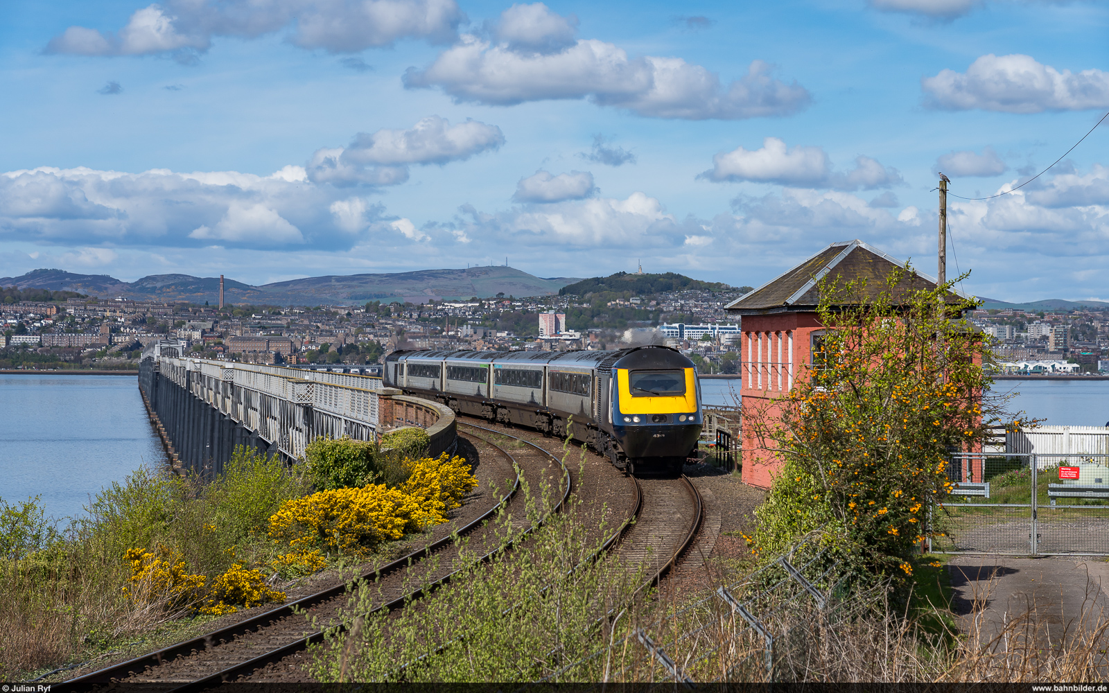 ScotRail 43 179 HST / Tay Bridge South, 22. April 2025<br>1B82 Aberdeen - Edinburgh