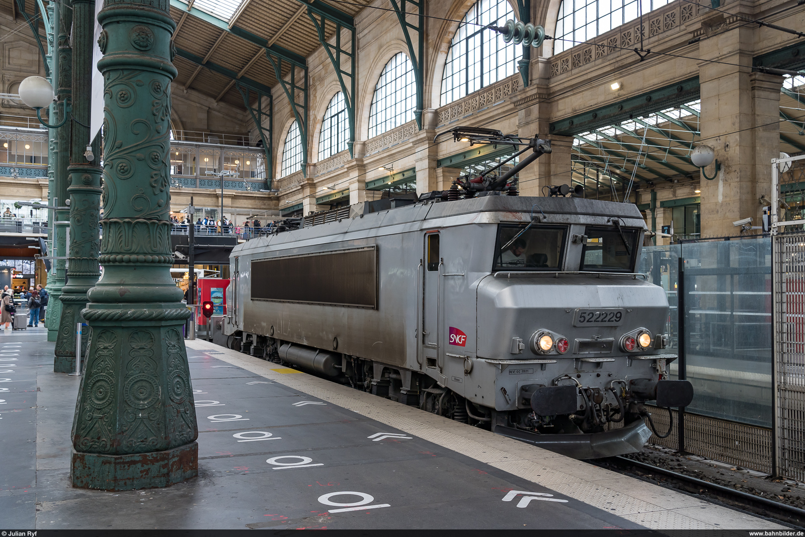 SNCF BB 22229 / Paris Gare du Nord, 6. April 2023