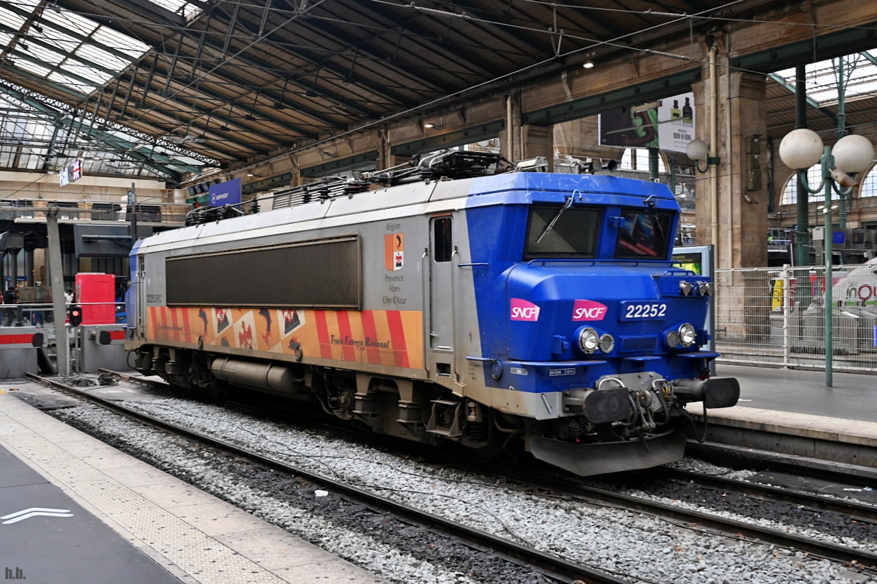 SNCF BB 22252 war abgestellt in paris gare du nord,28.02.24