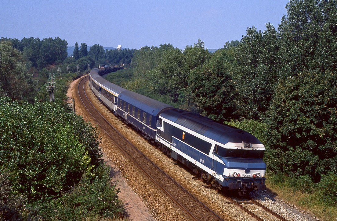 SNCF CC72001, Camiers, 19.08.1997.