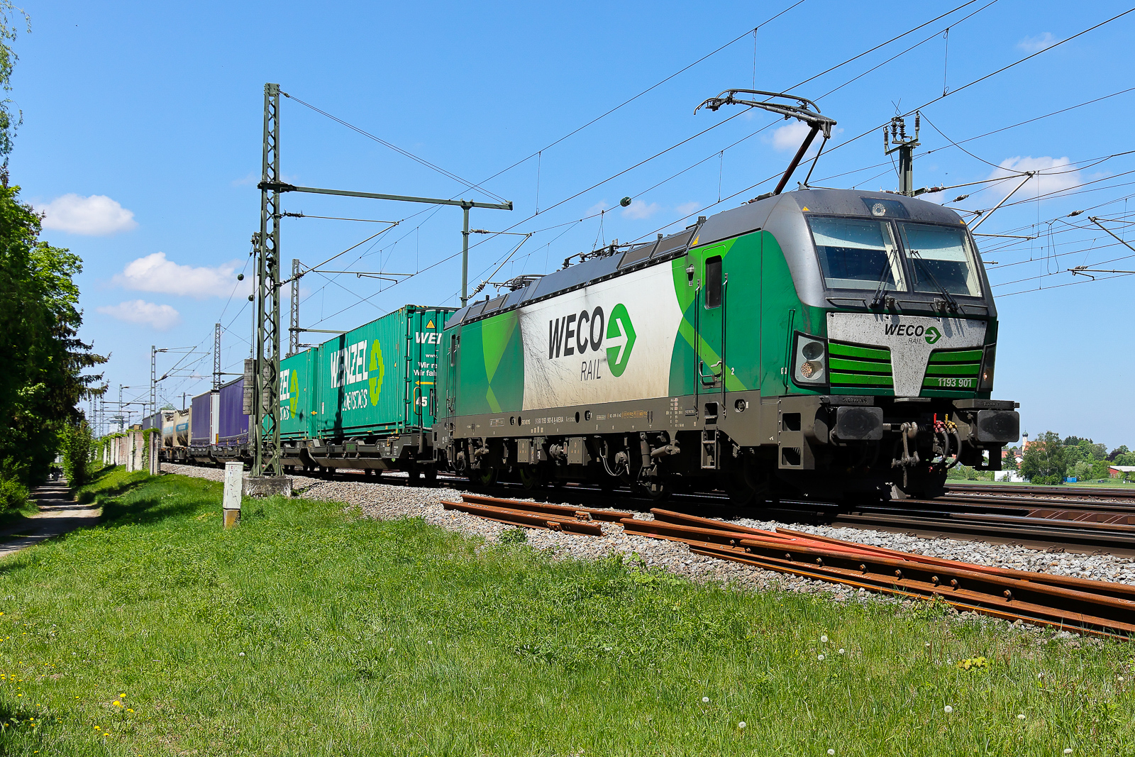 Weco Rail 1193 901 am am 9. Mai 2026 bei Zorneding.