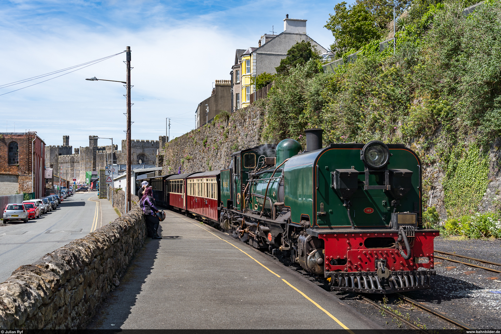 Welsh Highland Railway No. 143 / Caernarfon, 23. Mai 2026<br>
 The Harbourmaster  Caernarfon - Porthmadog