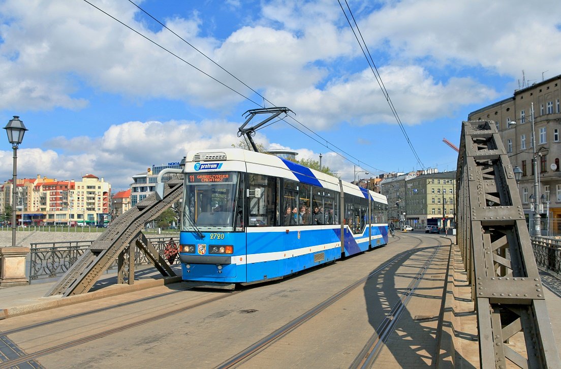 Wrocław / Breslau 2720, Most Młyński, 25.04.2016.