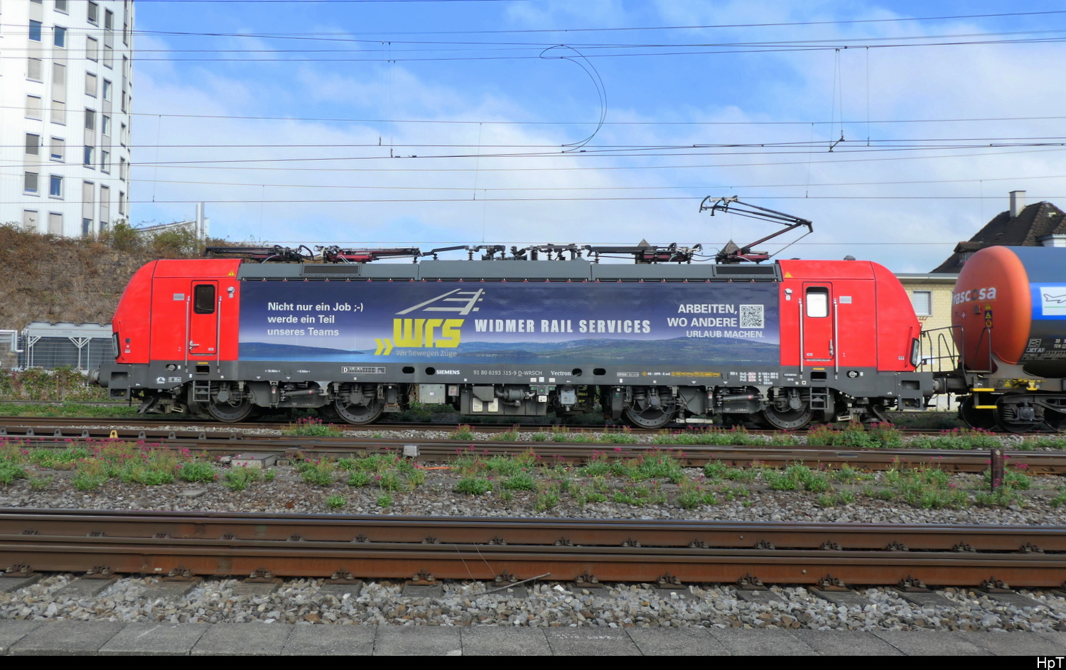 WRSCH - Lok 91 80 6 193 315-9 unterwegs in Pratteln am 02.10.2026