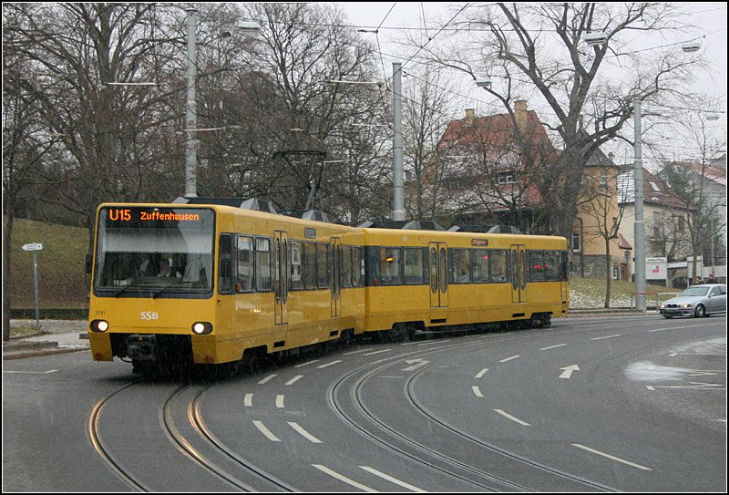 . 180°-Kurve -

 U15-Strecke im Bereich Gerokstraße - Haußmannstraße. 

26.10.2007 (M)