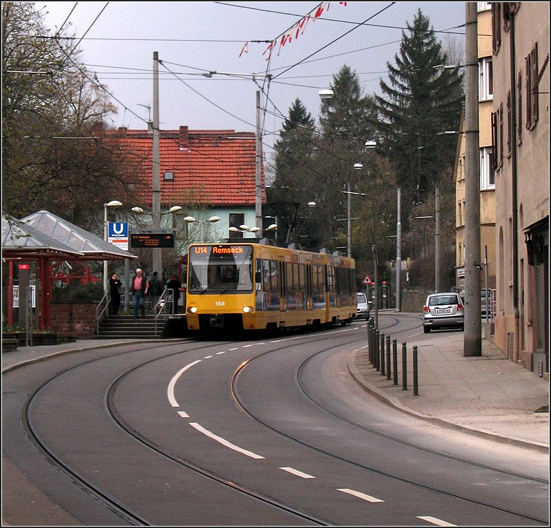 . Haltestelle Bihlplatz, 

Version Gisela, 04.04.2009