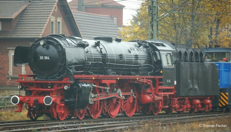 001 164 Seitenansicht ( Ausgestellt anlsslich der Renovierung der Lichtenfels Unterfhrung) 03.11.2007