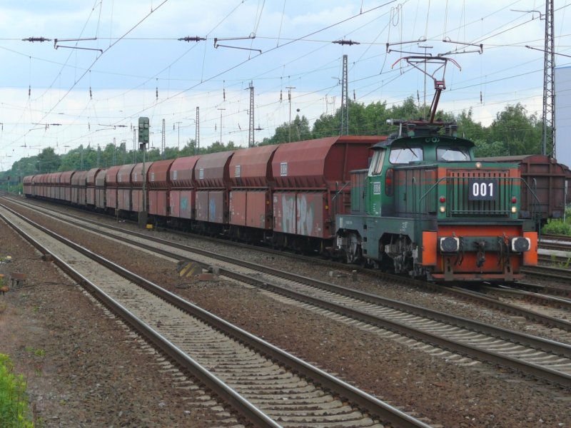 001 der RBH in Recklinghausen-Sd am 27.5.2009
