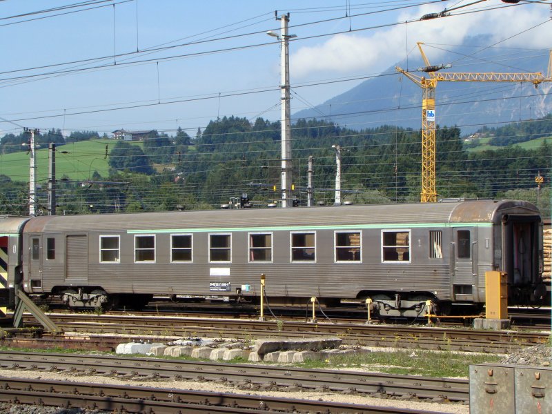 02-71 006-5 INOX-Wagen (ex.SNCF) in Wrgl.22.08.2008