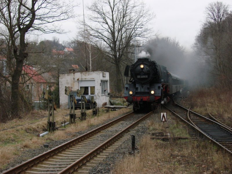 03 2204-0 am 26.01.2008 am Abzweig Trzciniec