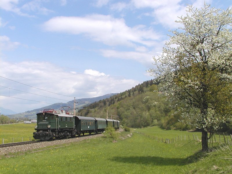 07.05.2006, 1245.04 mit zweiachsigen Spantenwagen unterwegs von Selzthal nach Saalfelden bei Oeblarn