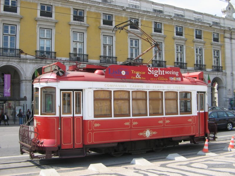 10.04.07,Straenbahn Lissabon,fr Tramtours.