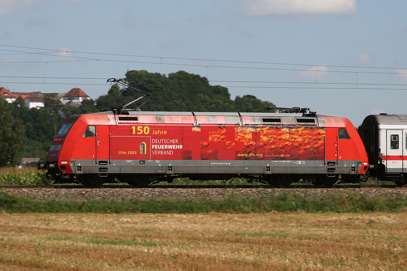 101 047 am 15.08.2009 bei Mindelaltheim.