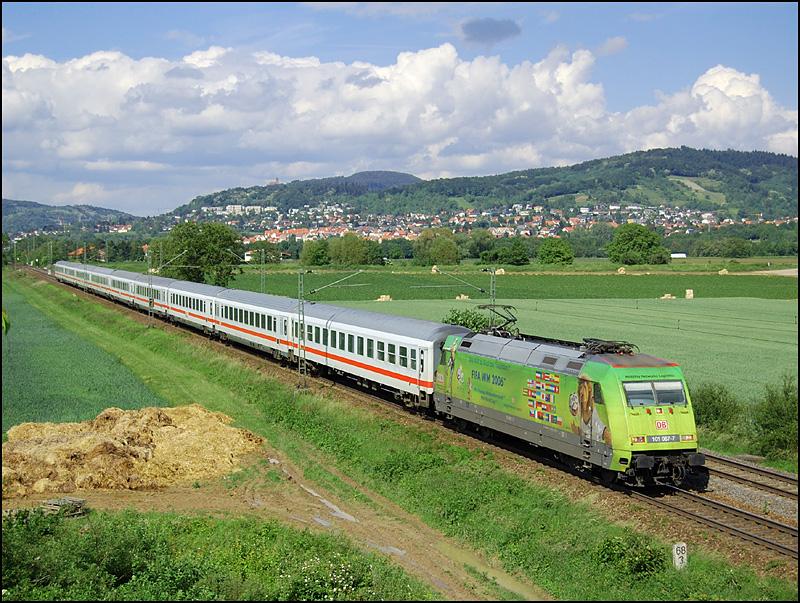 101 067 | IC 2056 Frankfurt Hbf - Saarbr�cken Hbf | 30.05.06 | L�tzelsachen