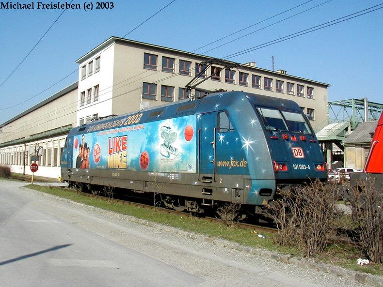 101 083-4 am 25.Mrz 2003 in der Traktion Wien West