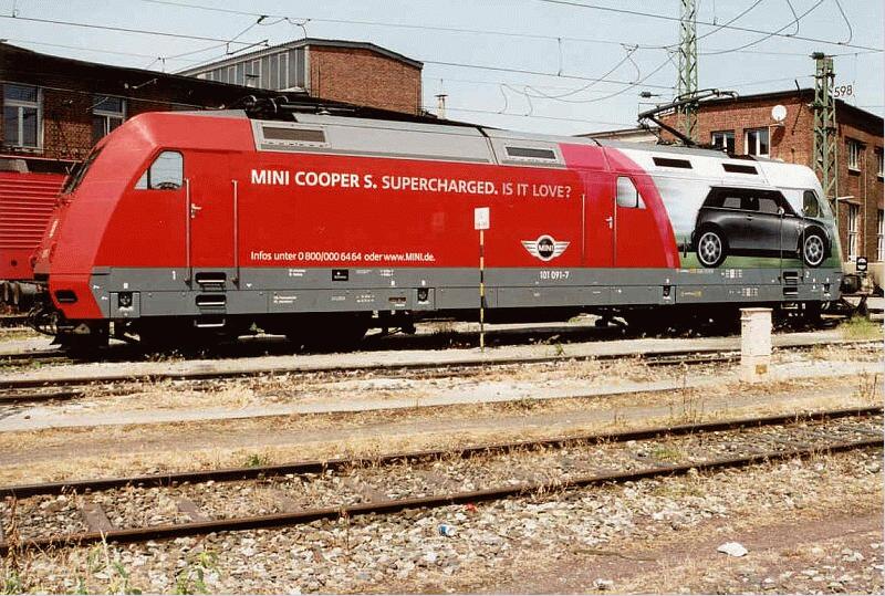 101 091 im Juli 2002 im Bh Stuttgart. 