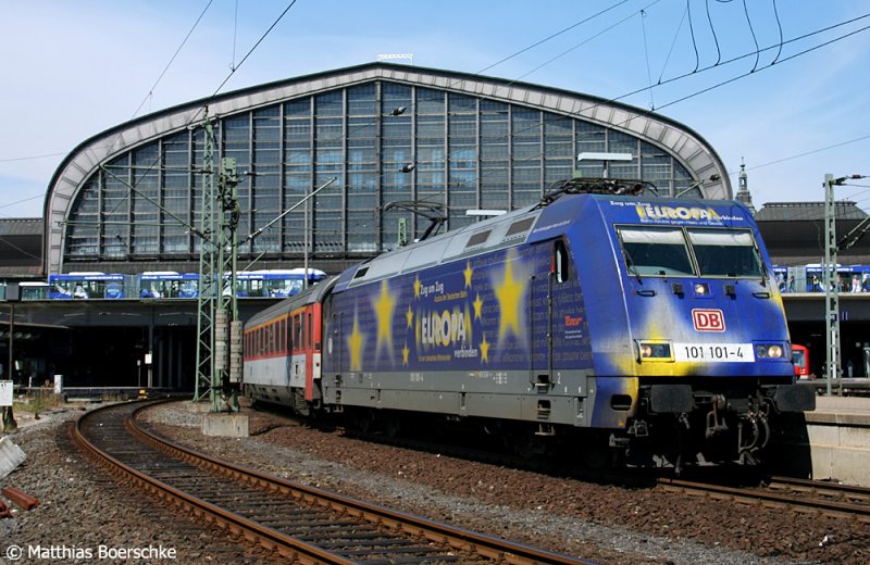 101 101-4 im Hamburger Hbf am 07.08.06.