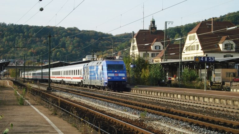 101 102  Alle Menschen sind gleich  am 3. Oktober 2007 in Plochingen, Weiterfahrt nach M�nchen.