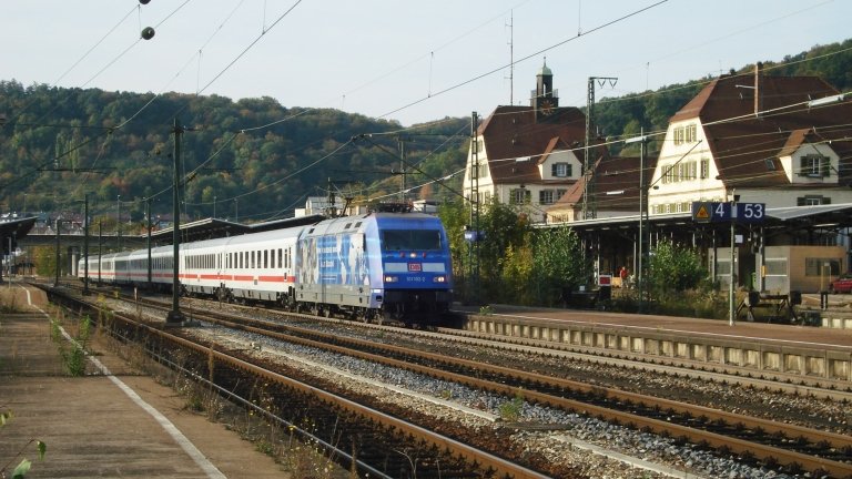 101 102  Alle Menschen sind gleich  am 3. Oktober 2007 in Plochingen, Weiterfahrt nach Mnchen.