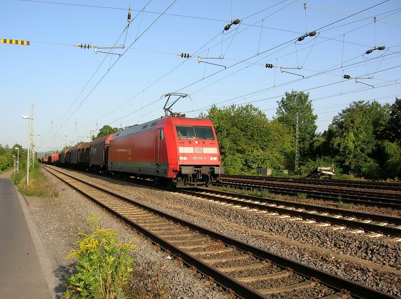 101 114-7 am 6.9.2006 bei Neuwied.