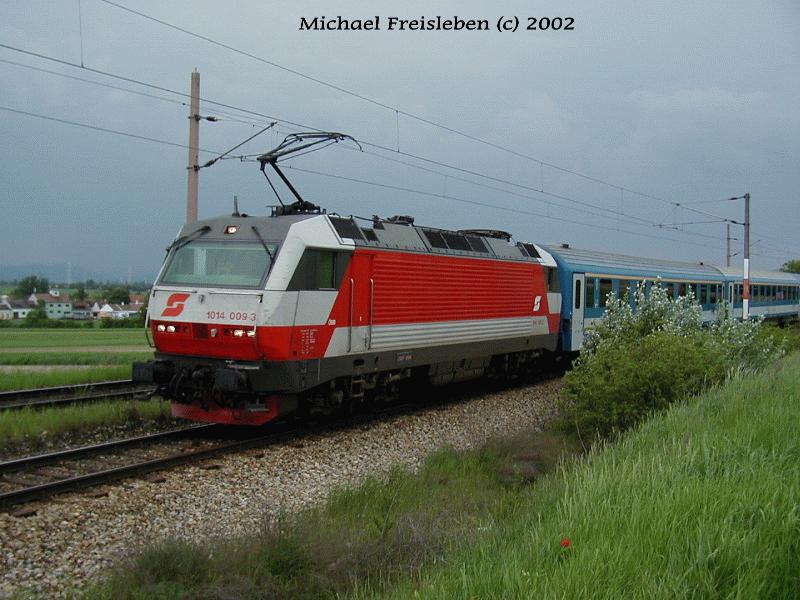 1014 009-3; Zwischen Oberlaa und ZVBF Wien