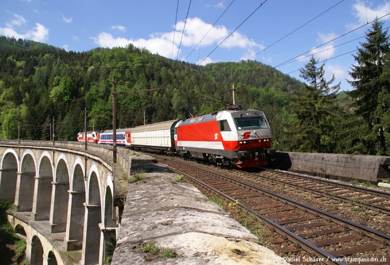1014 018 und 011 am 18.05.07 auf der  Kalten Rinne  oberhalb von Breitenstein 